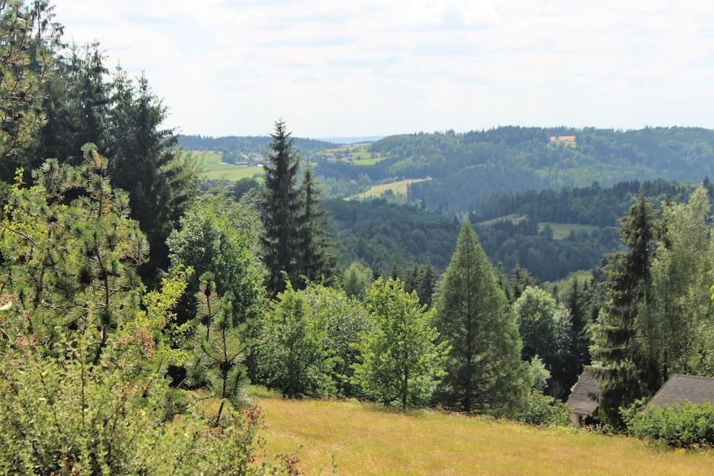 Komfort-Ferienwohnung Auf Der Eulenburg Grafengehaig エクステリア 写真