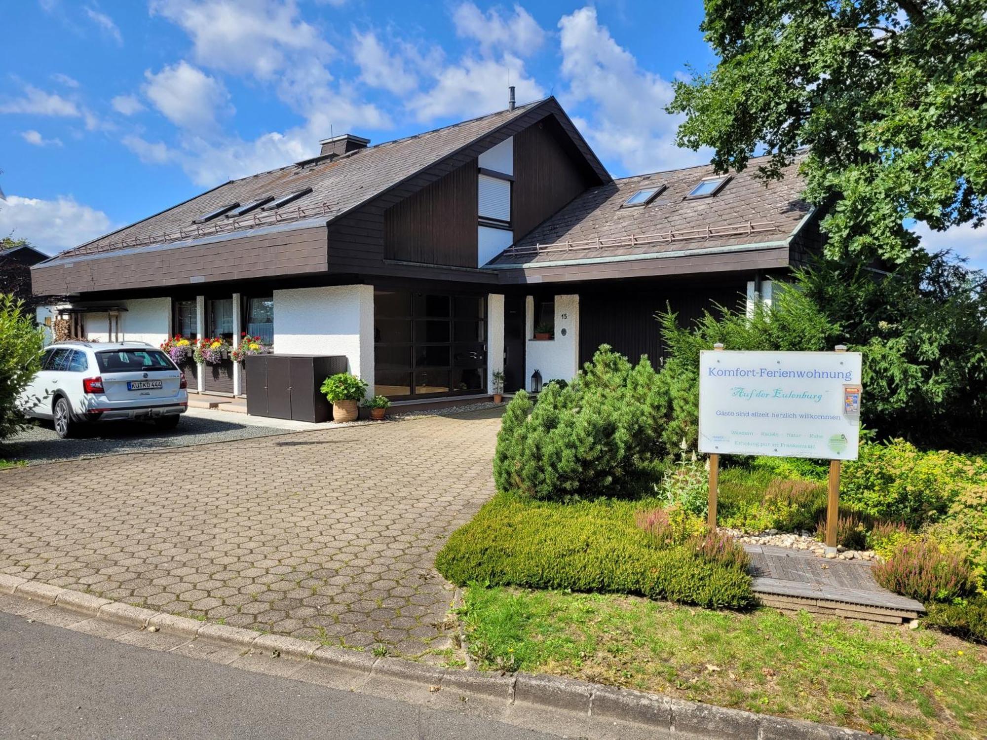 Komfort-Ferienwohnung Auf Der Eulenburg Grafengehaig エクステリア 写真