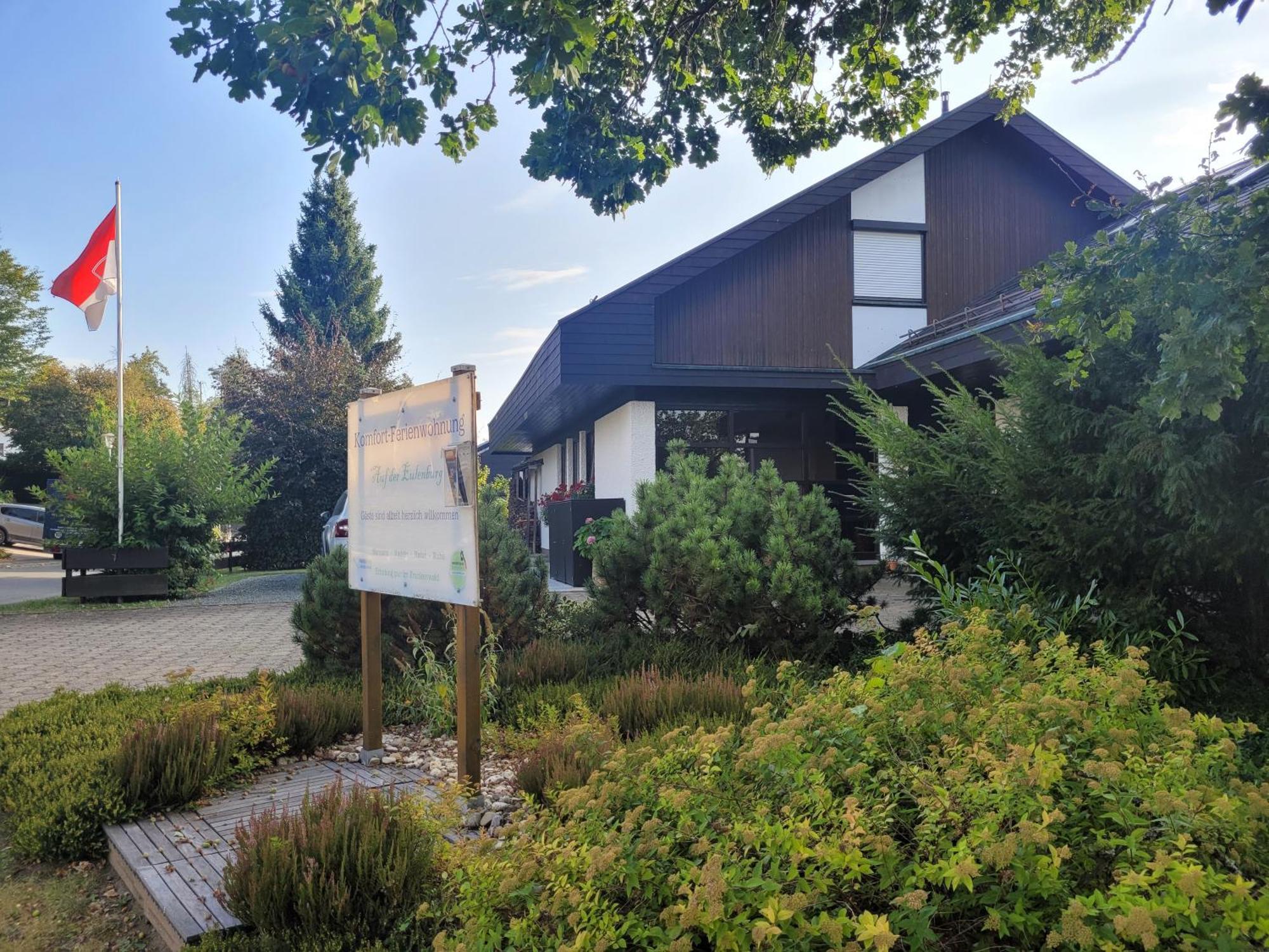 Komfort-Ferienwohnung Auf Der Eulenburg Grafengehaig エクステリア 写真